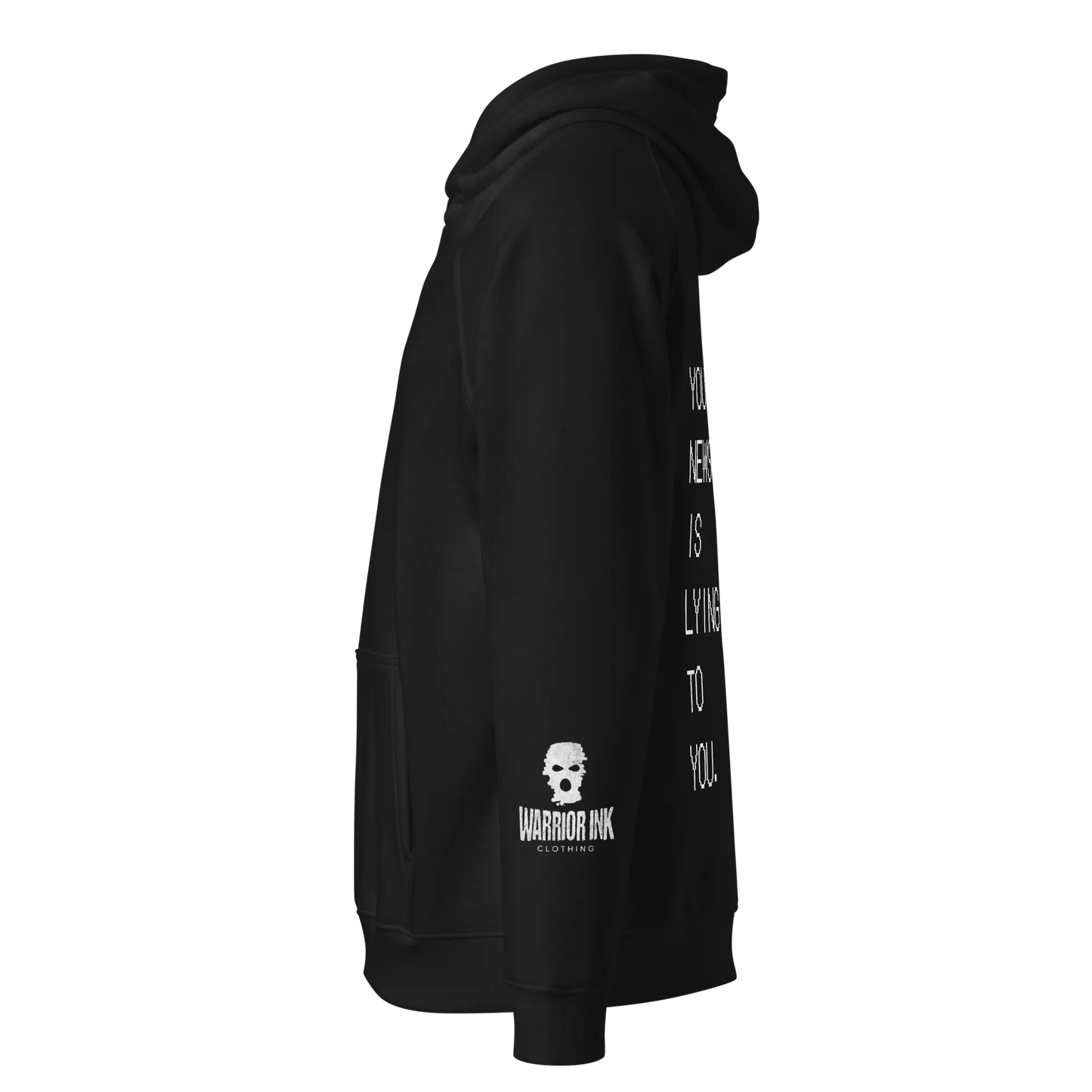 Your News Media Is Lying Hoodie Warrior Ink