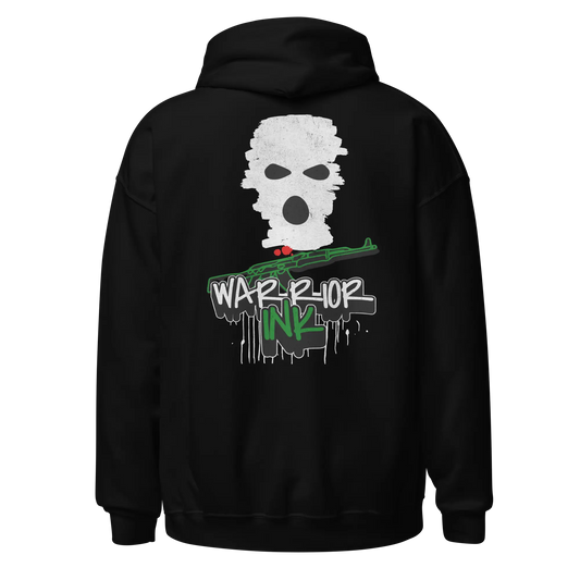 The Warrior Ink Resistance Graffiti Hoodie - Palestine Warrior Ink