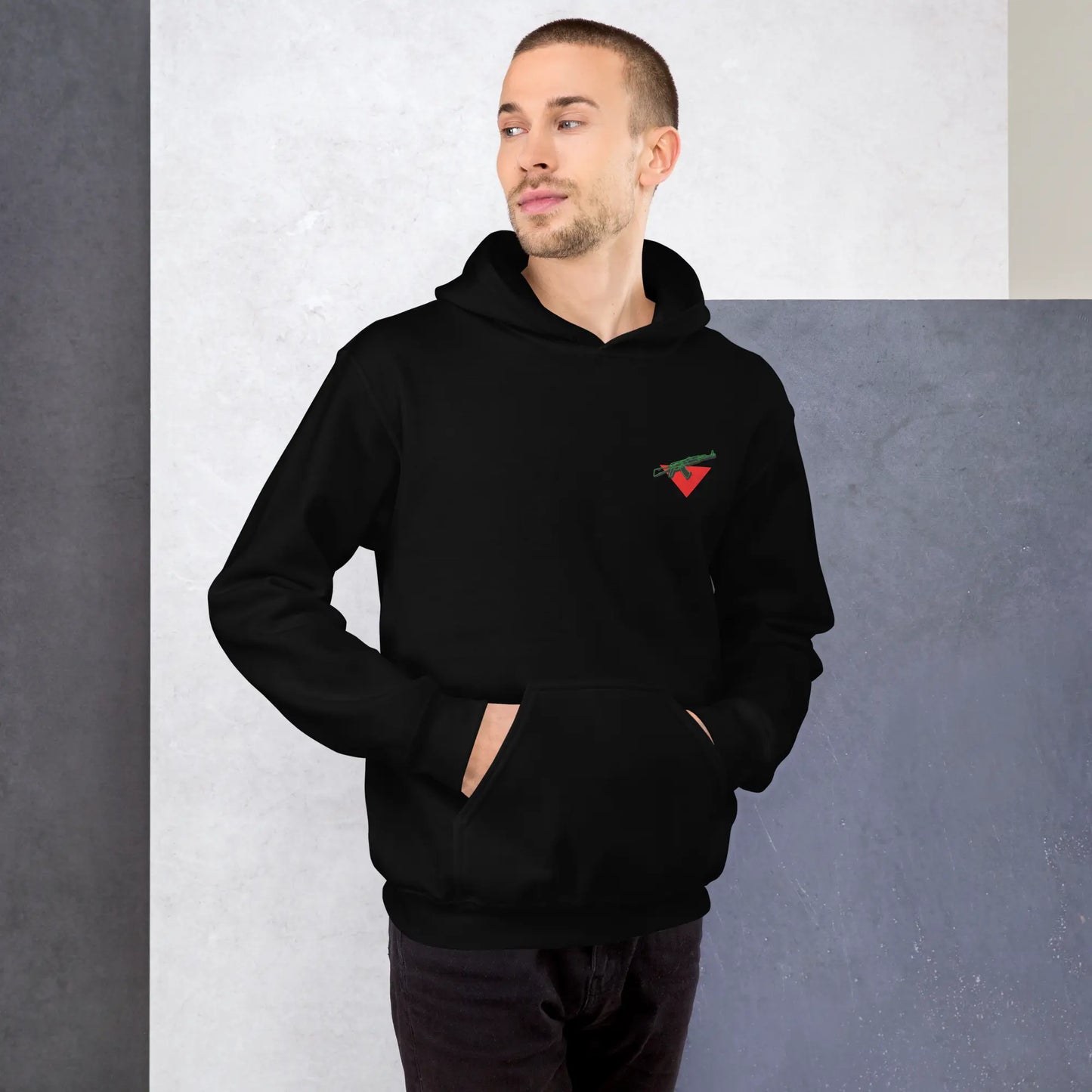 The Warrior Ink Resistance Graffiti Hoodie - Palestine Warrior Ink