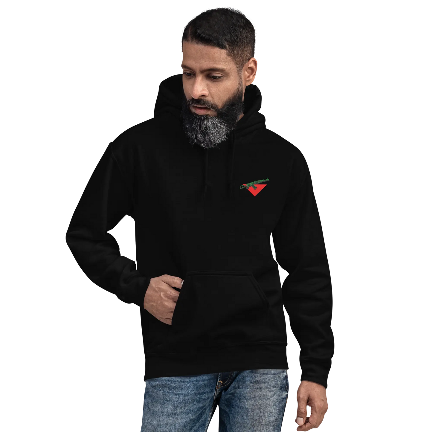 The Warrior Ink Resistance Graffiti Hoodie - Palestine Warrior Ink