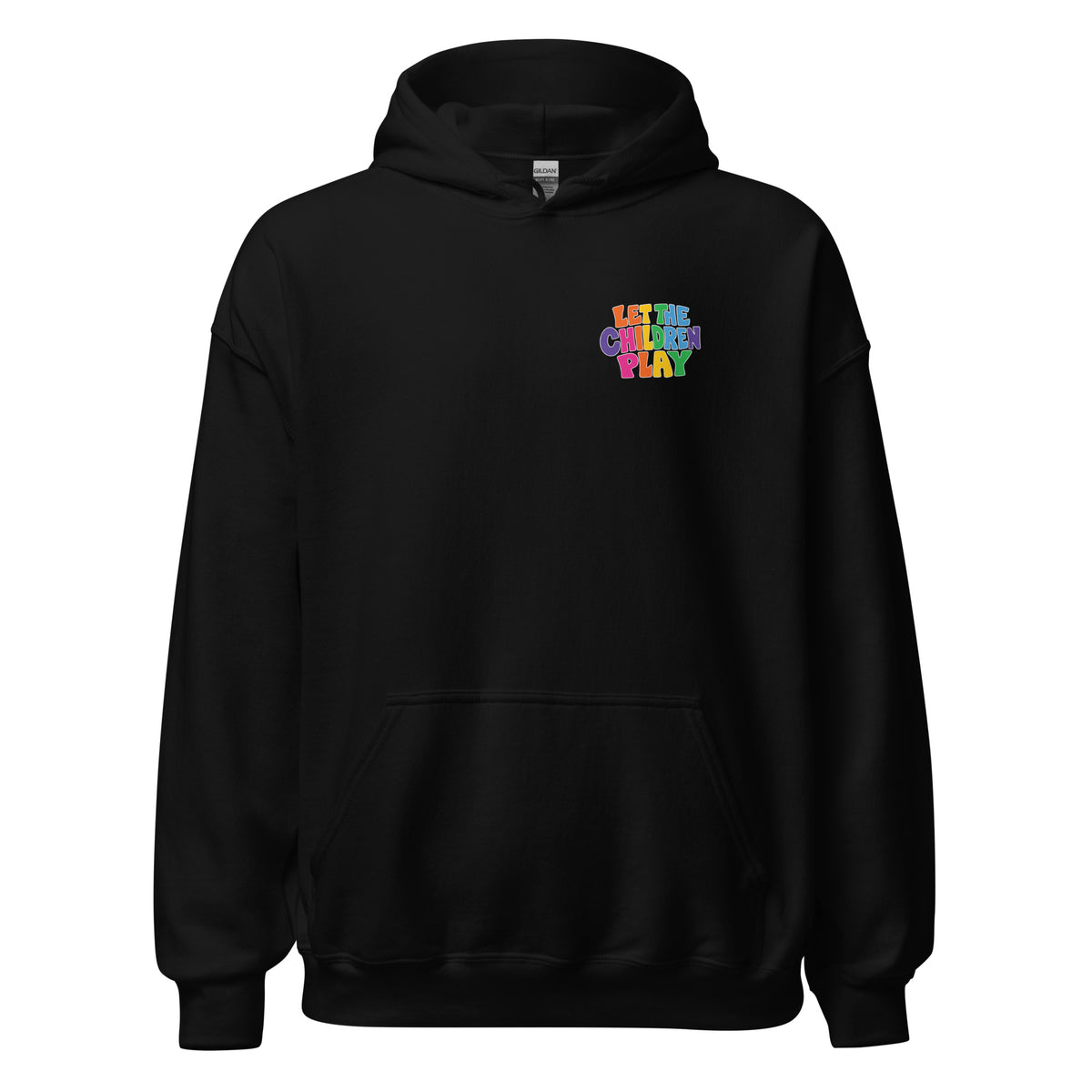 LET THE CHILDREN PLAY Palestine kite hoodie by Warrior Ink