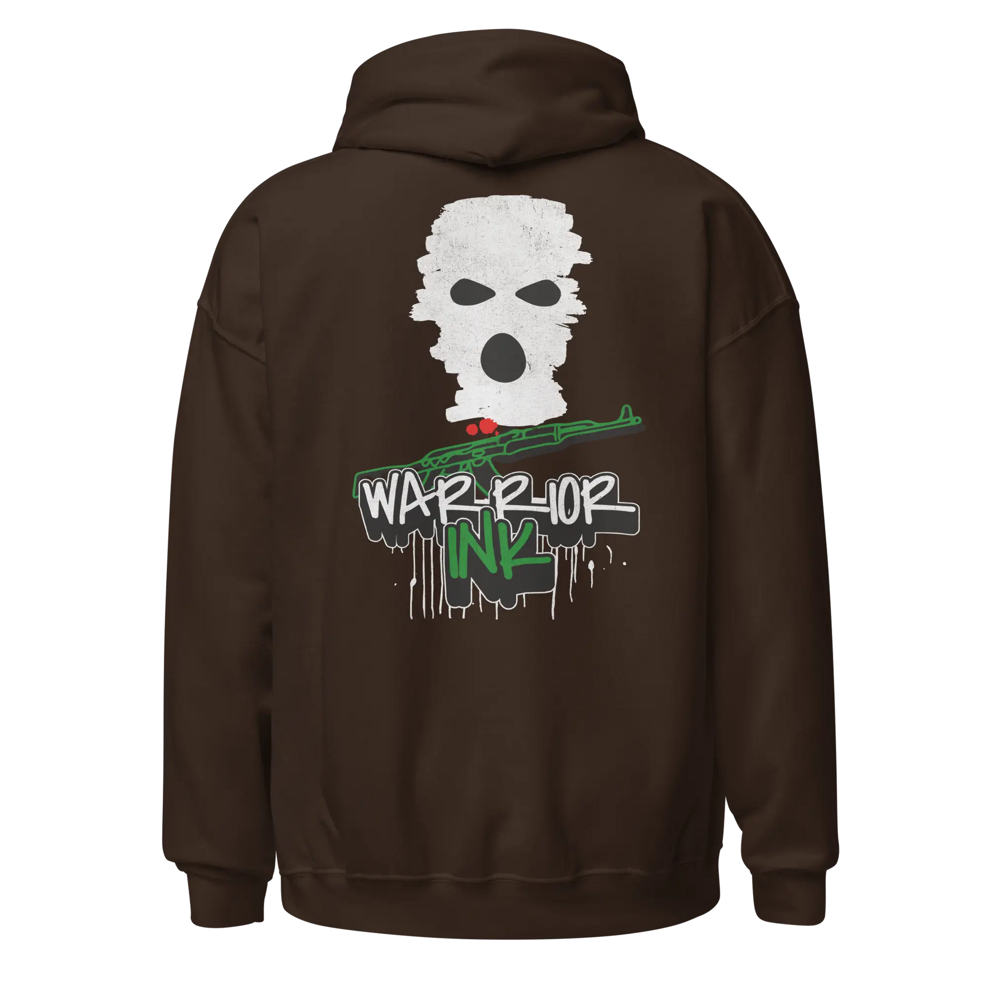 The Warrior Ink Resistance Graffiti Hoodie - Palestine Warrior Ink
