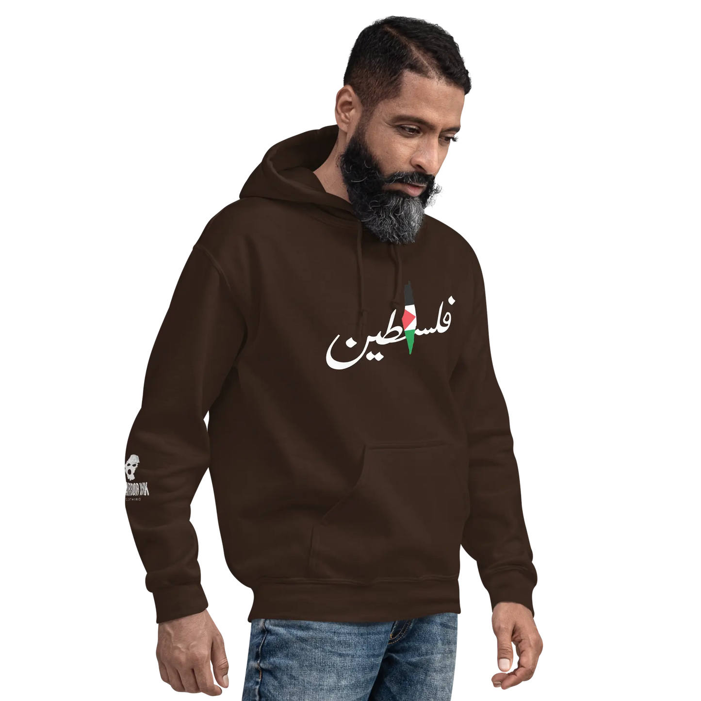 DAMI FALASTINI - MEN'S HOODIE - PALESTINE Warrior Ink