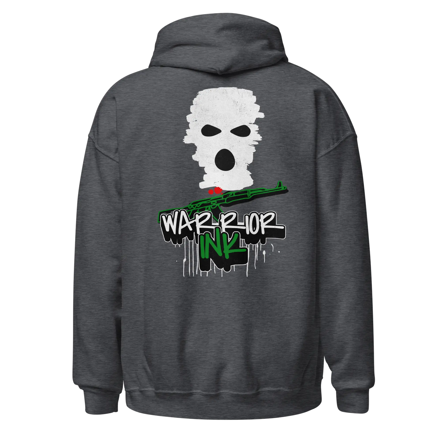 The Warrior Ink Resistance Graffiti Hoodie - Palestine Warrior Ink