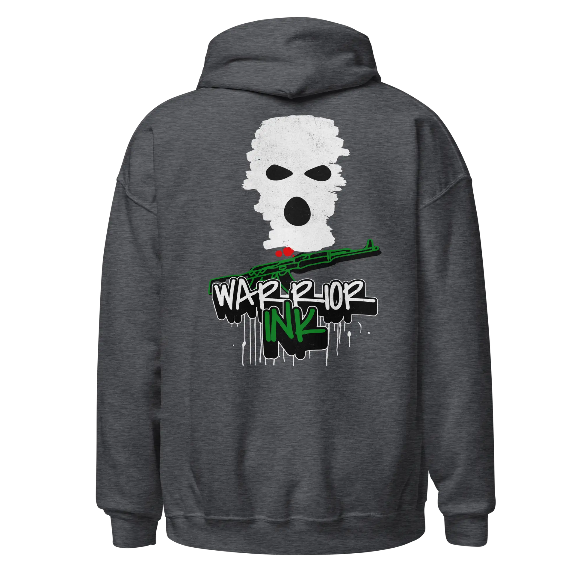 The Warrior Ink Resistance Graffiti Hoodie - Palestine Warrior Ink