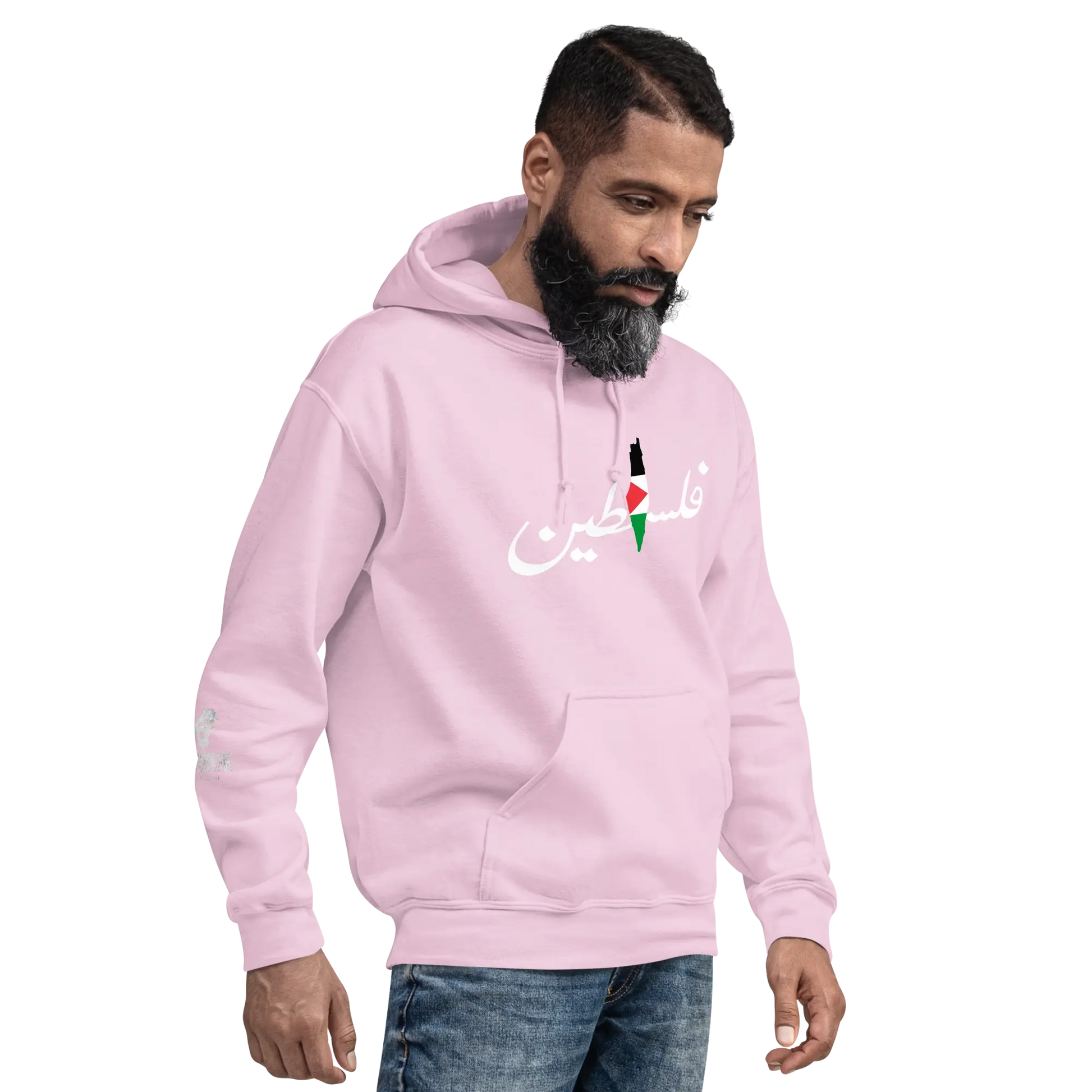 DAMI FALASTINI - MEN'S HOODIE - PALESTINE Warrior Ink