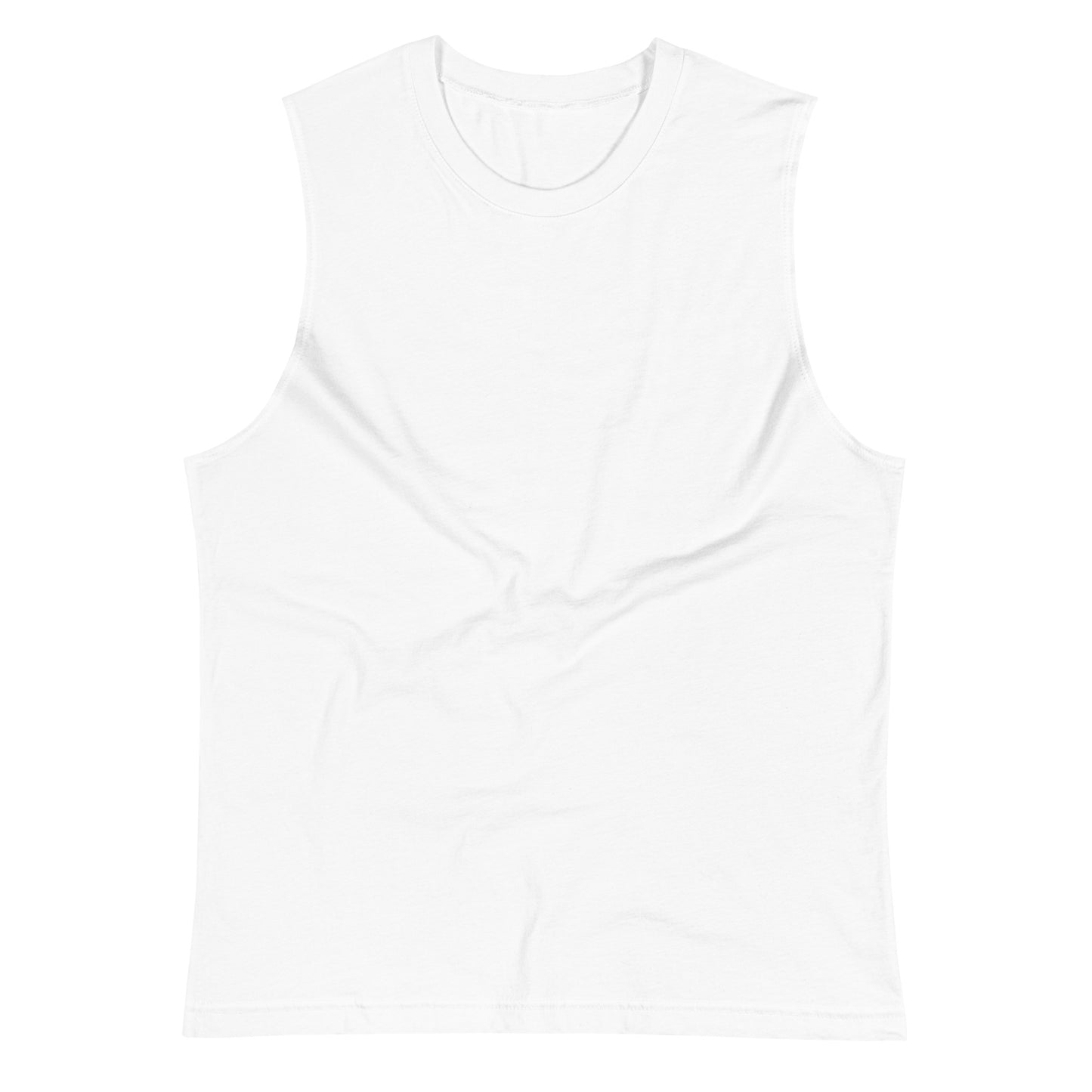 Free Palestine muscle tank with Humans United Against Evil artwork on back