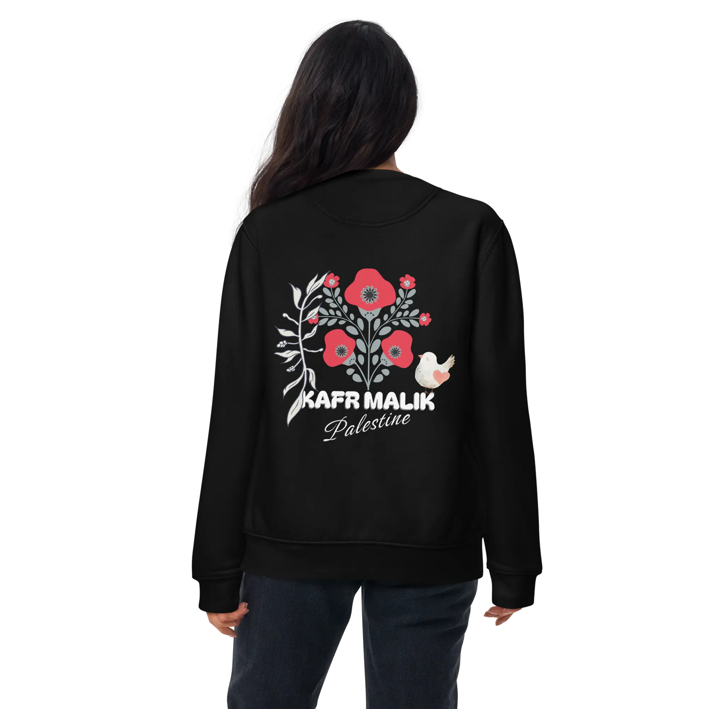 Kafr Malik, Palestine Premium Sweatshirt Warrior Ink