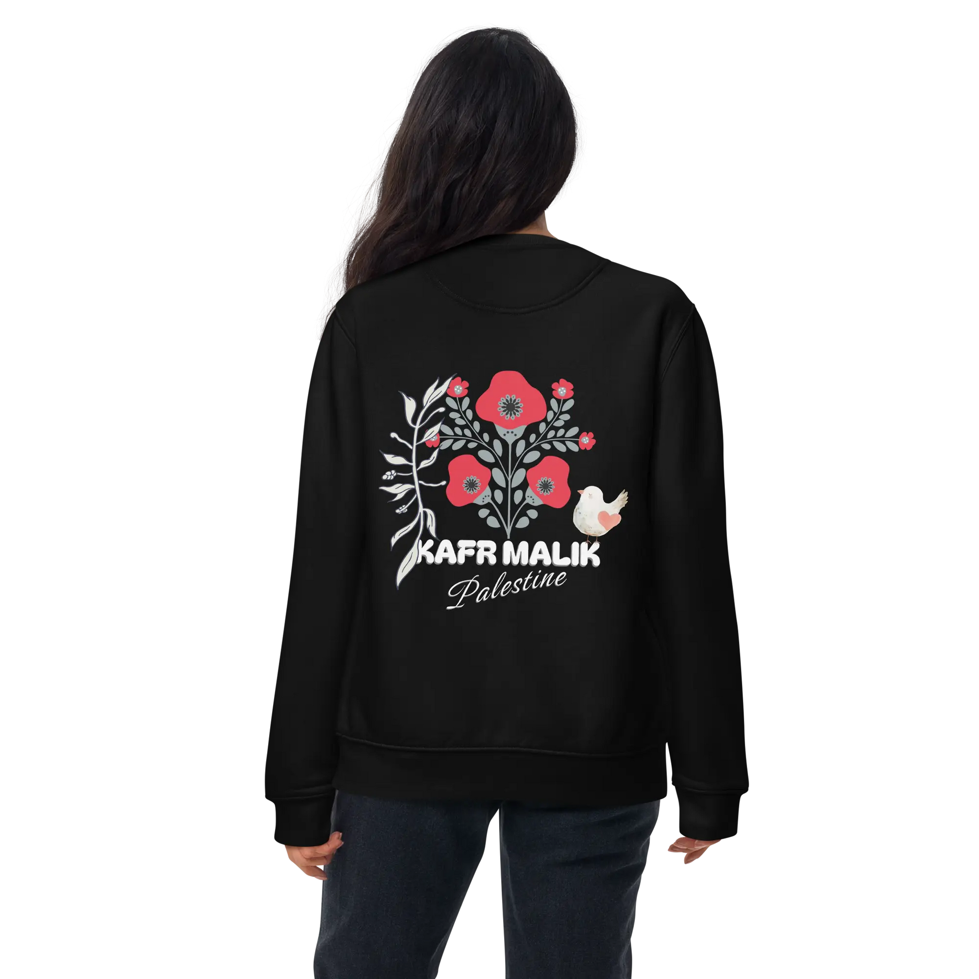 Kafr Malik, Palestine Premium Sweatshirt Warrior Ink