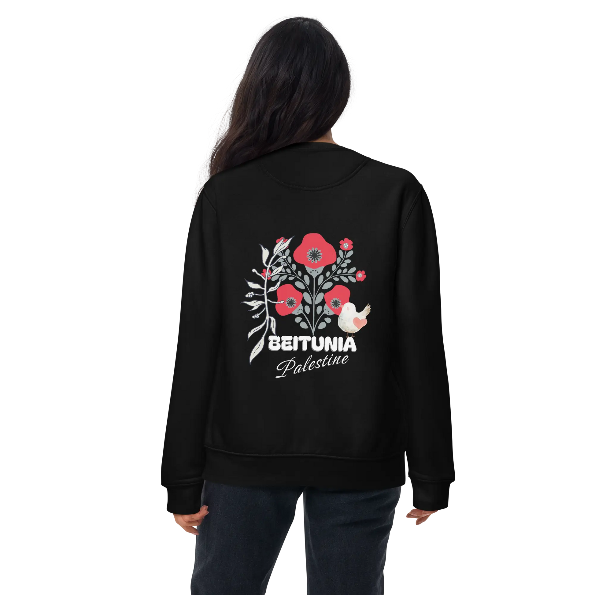 Beitunia, Palestine Premium Sweatshirt Warrior Ink