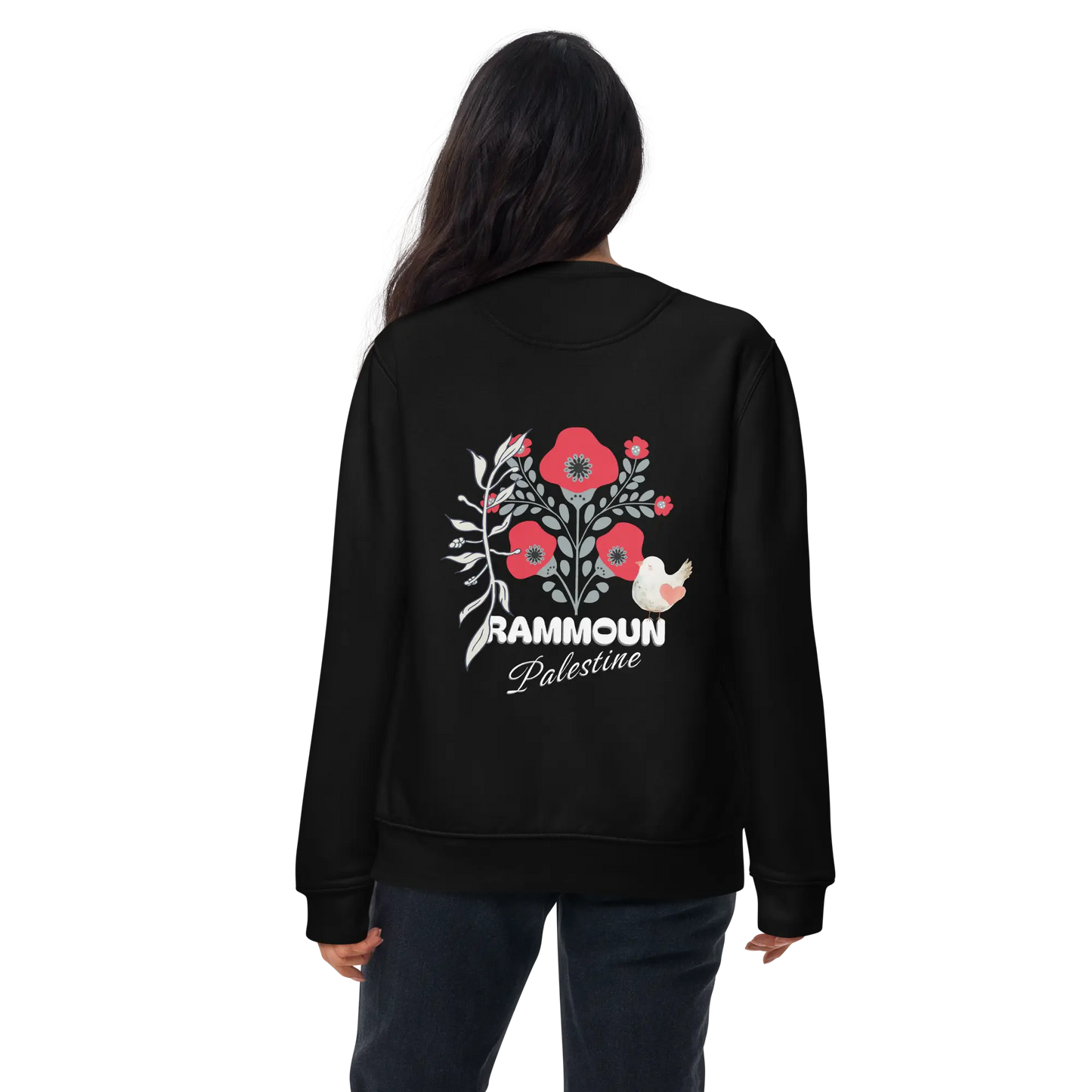 Rammoun, Palestine Premium Sweatshirt Warrior Ink