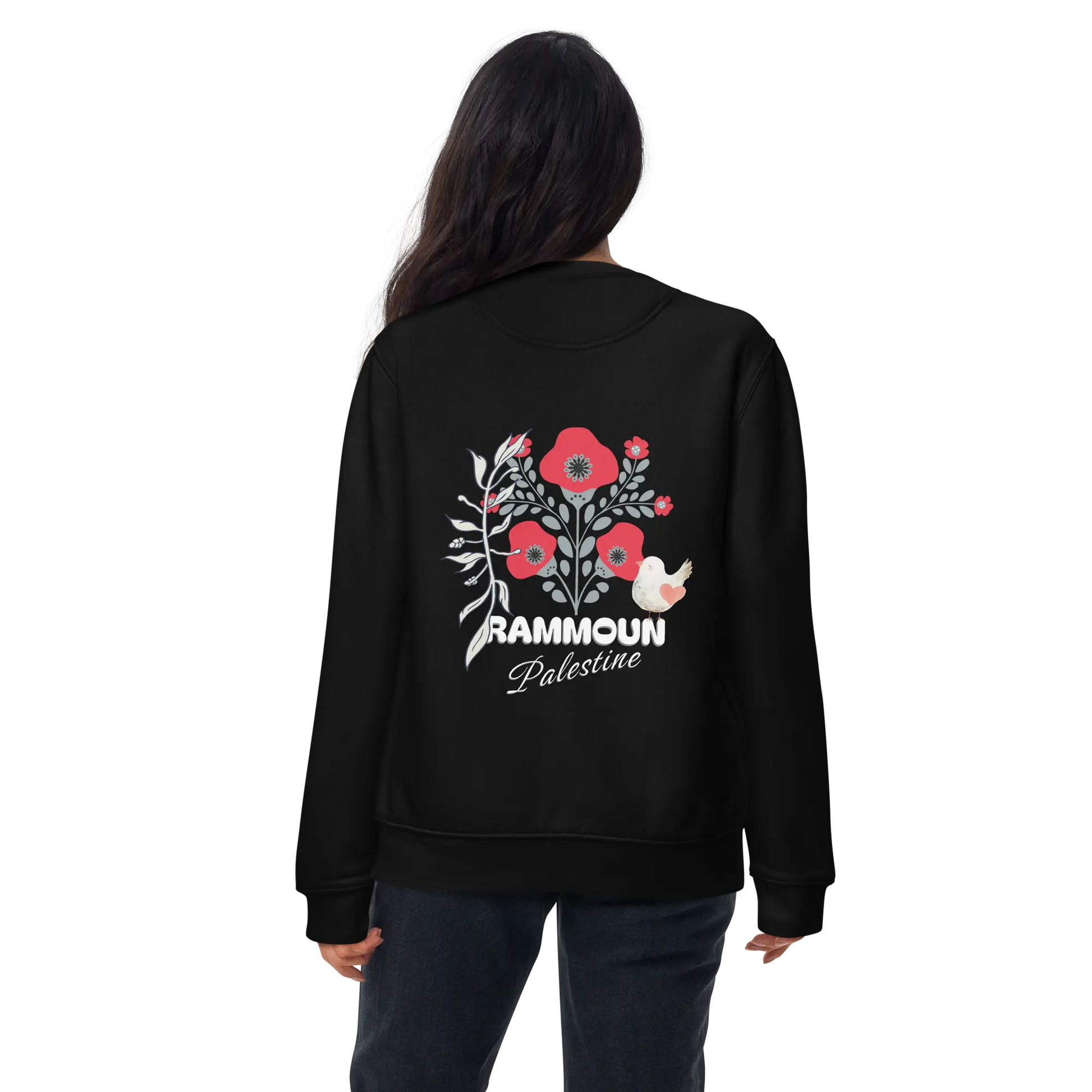 Rammoun, Palestine Premium Sweatshirt Warrior Ink