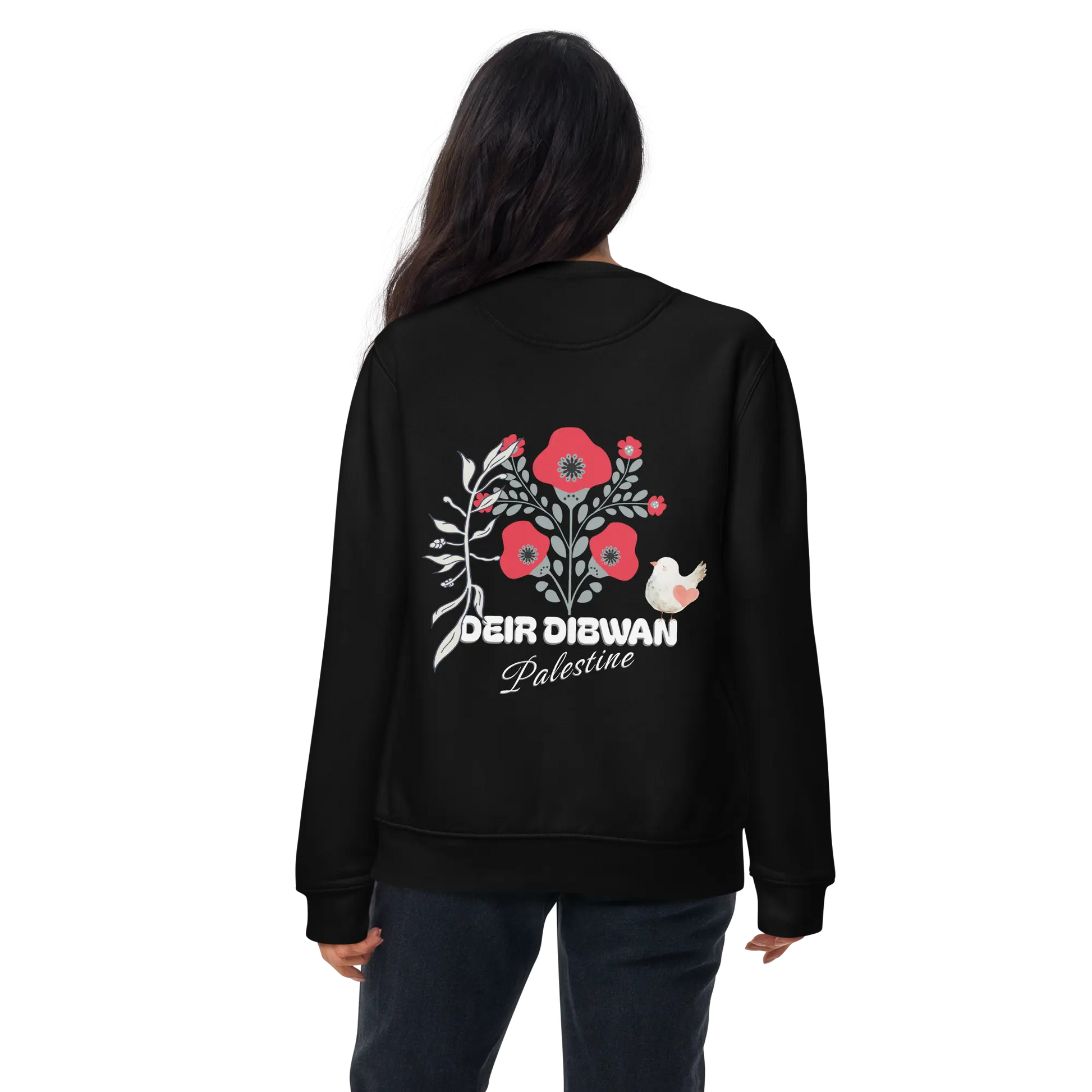 Deir Dibwan, Palestine Premium Sweatshirt Warrior Ink