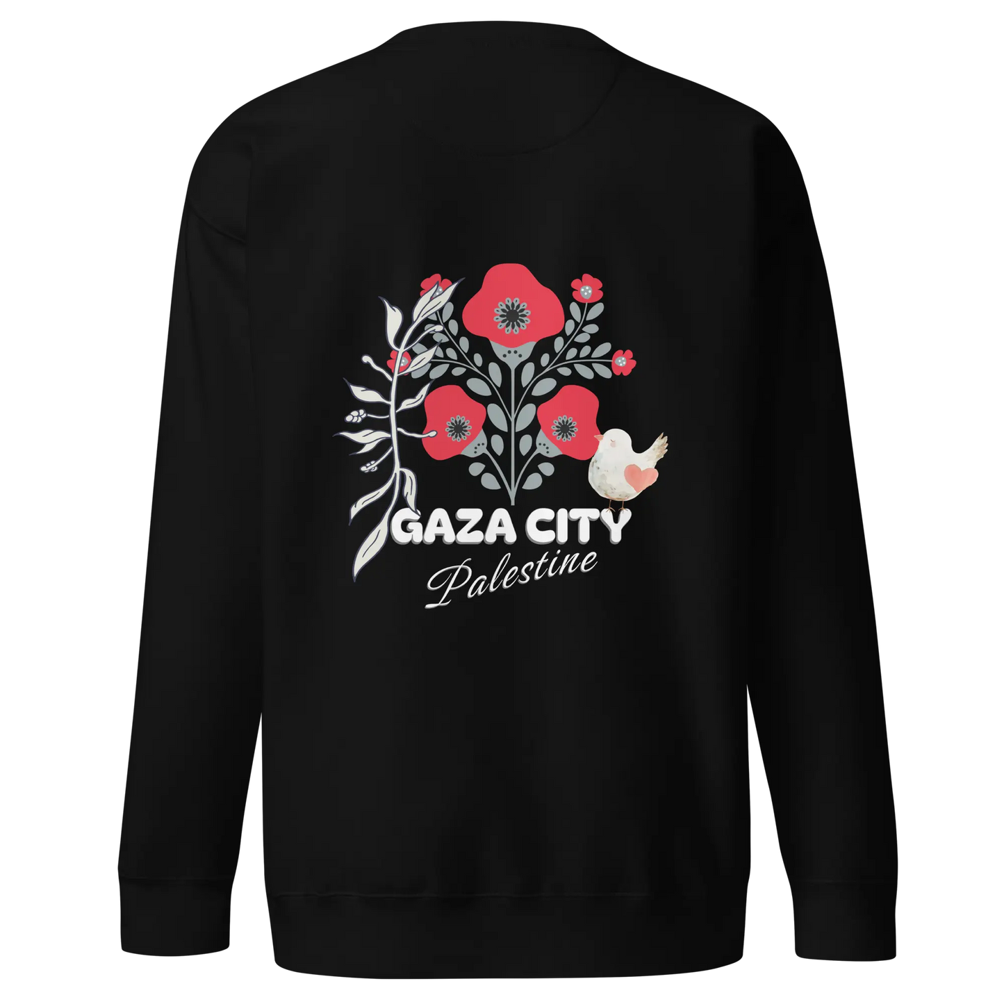 Gaza, Palestine Premium Sweatshirt Warrior Ink
