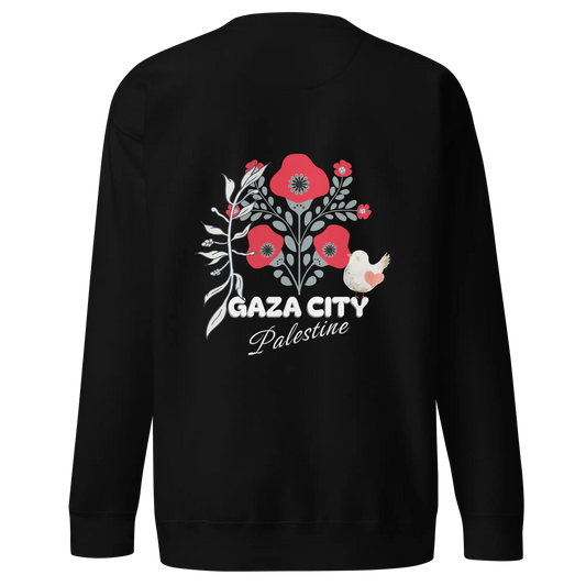 Gaza, Palestine Premium Sweatshirt Warrior Ink