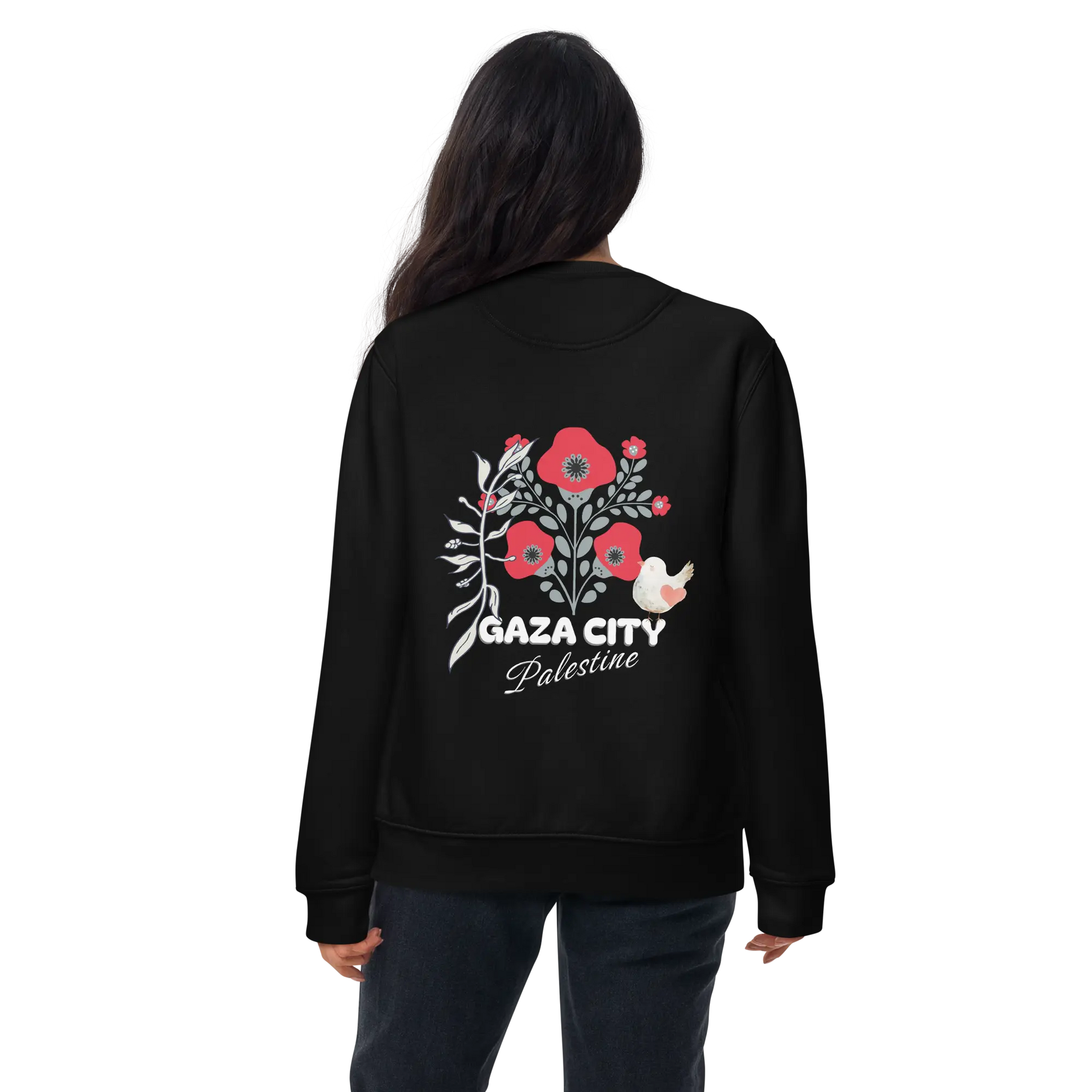 Gaza, Palestine Premium Sweatshirt Warrior Ink