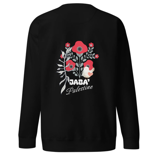Jaba', Palestine Premium Sweatshirt Warrior Ink