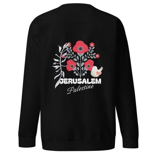 Jerusalem, Palestine Premium Sweatshirt Warrior Ink
