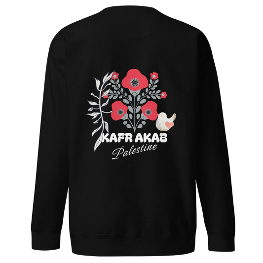 Kafr Akab, Palestine Premium Sweatshirt Warrior Ink