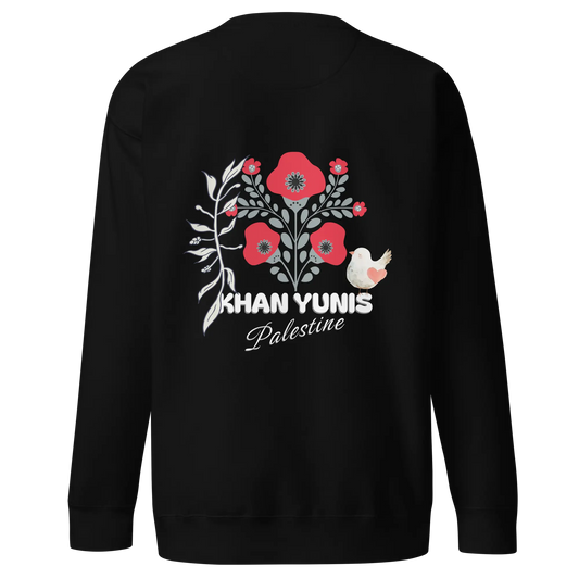 Khan Yunis, Palestine Premium Sweatshirt Warrior Ink