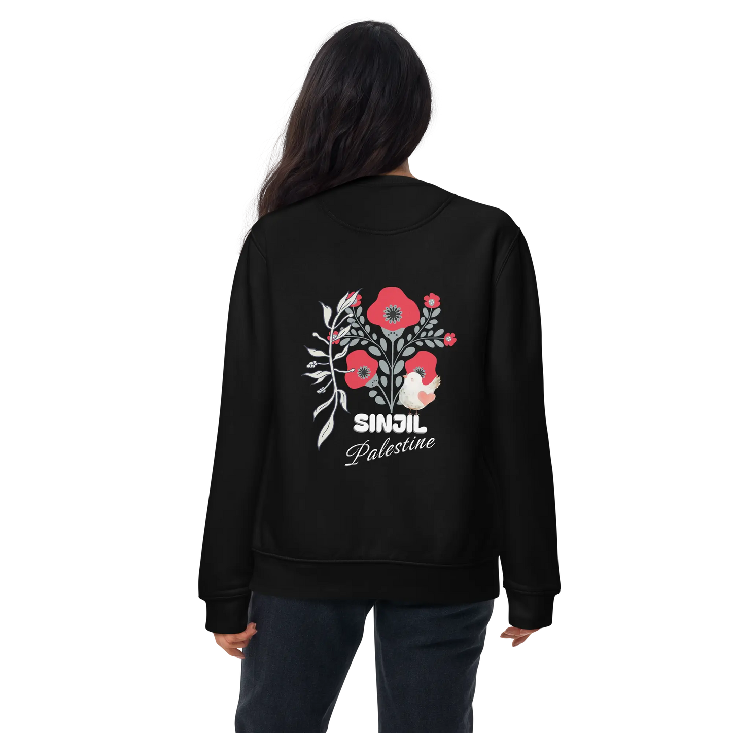 Sinjil, Palestine Premium Sweatshirt Warrior Ink