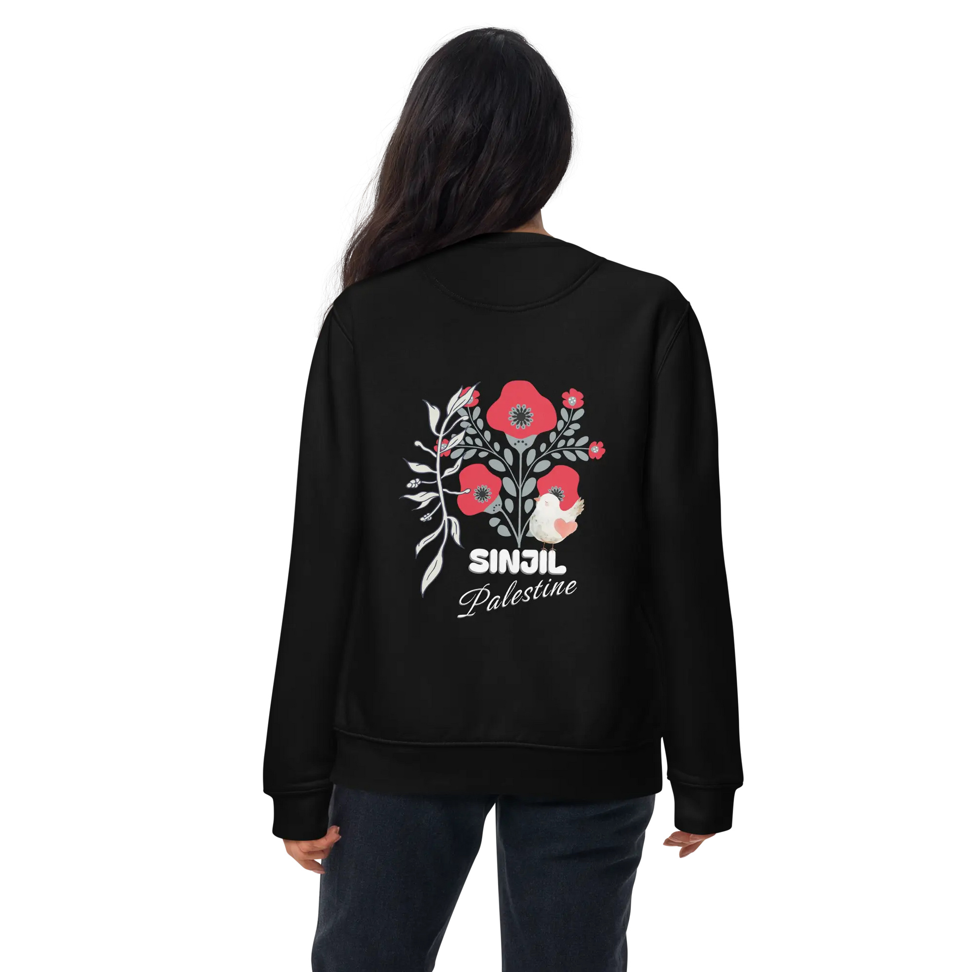 Sinjil, Palestine Premium Sweatshirt Warrior Ink