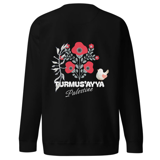 Turmus'ayya, Palestine Premium Sweatshirt Warrior Ink