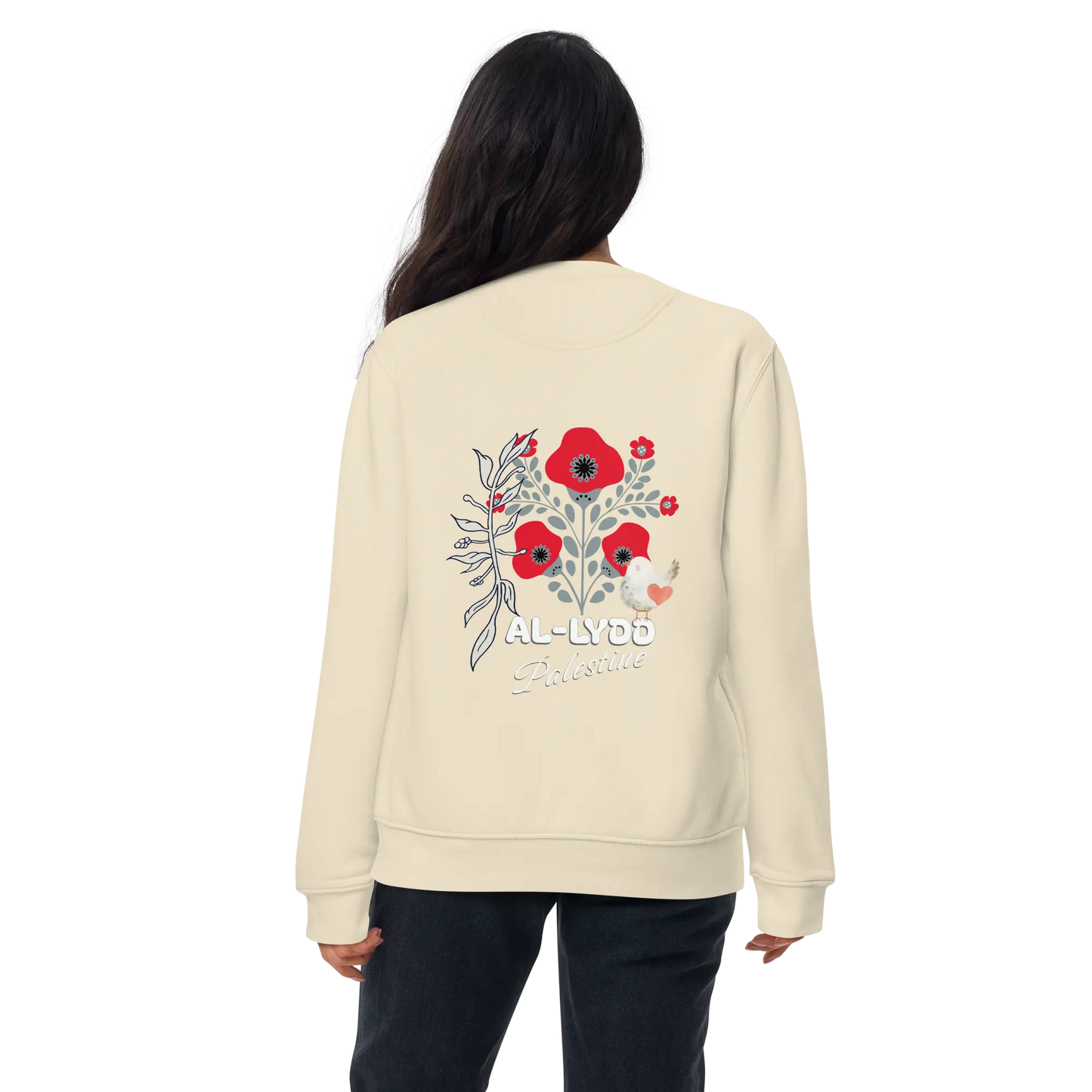 Al-Lydd, Palestine Premium Sweatshirt Warrior Ink