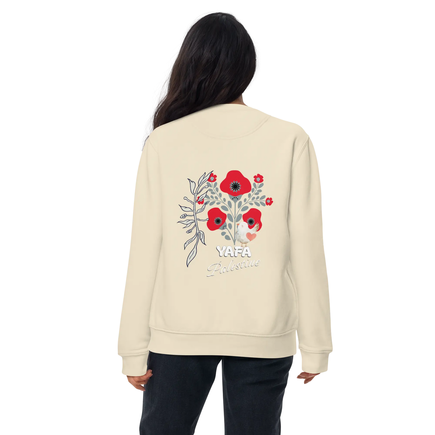 Yafa, Palestine Premium Sweatshirt Warrior Ink