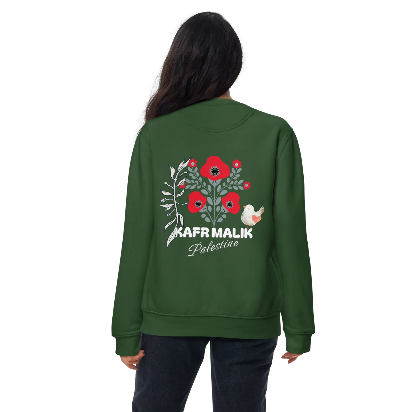 Kafr Malik, Palestine Premium Sweatshirt Warrior Ink