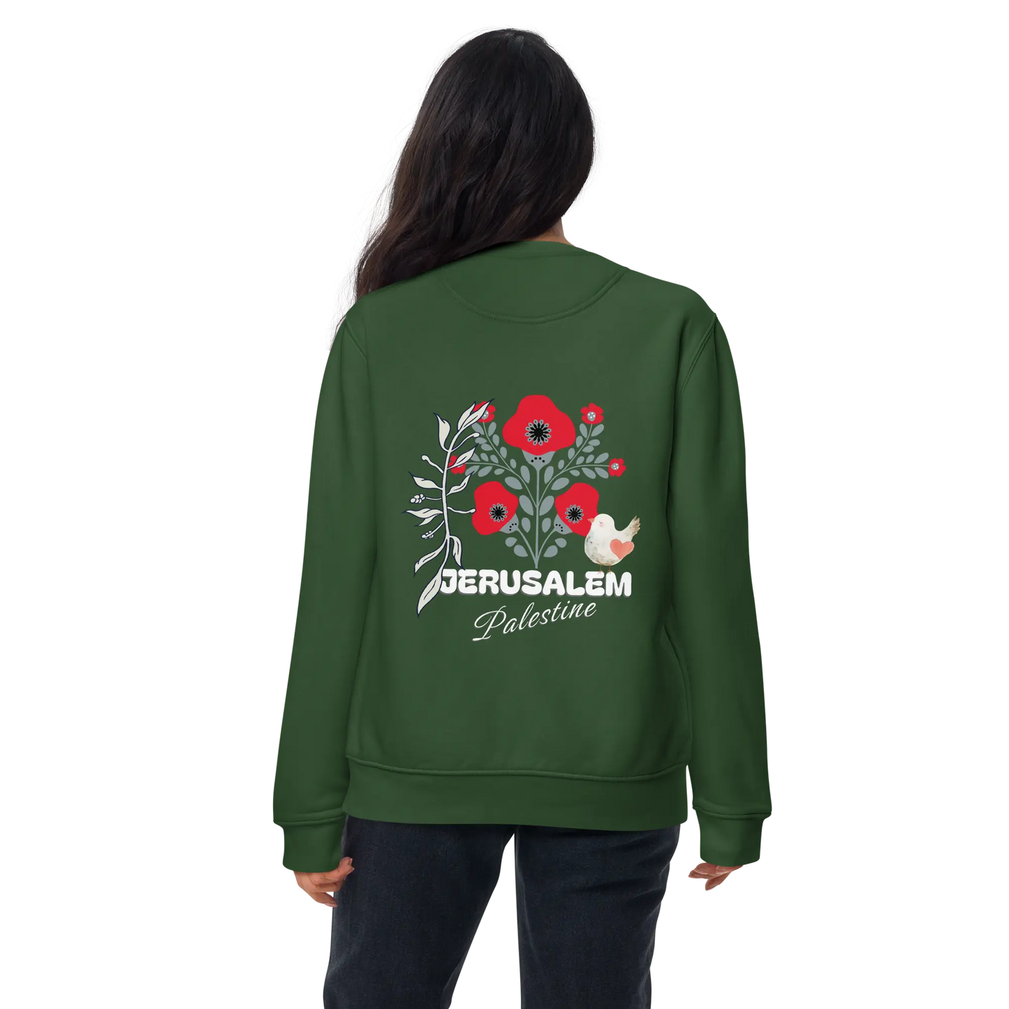 Jerusalem, Palestine Premium Sweatshirt Warrior Ink