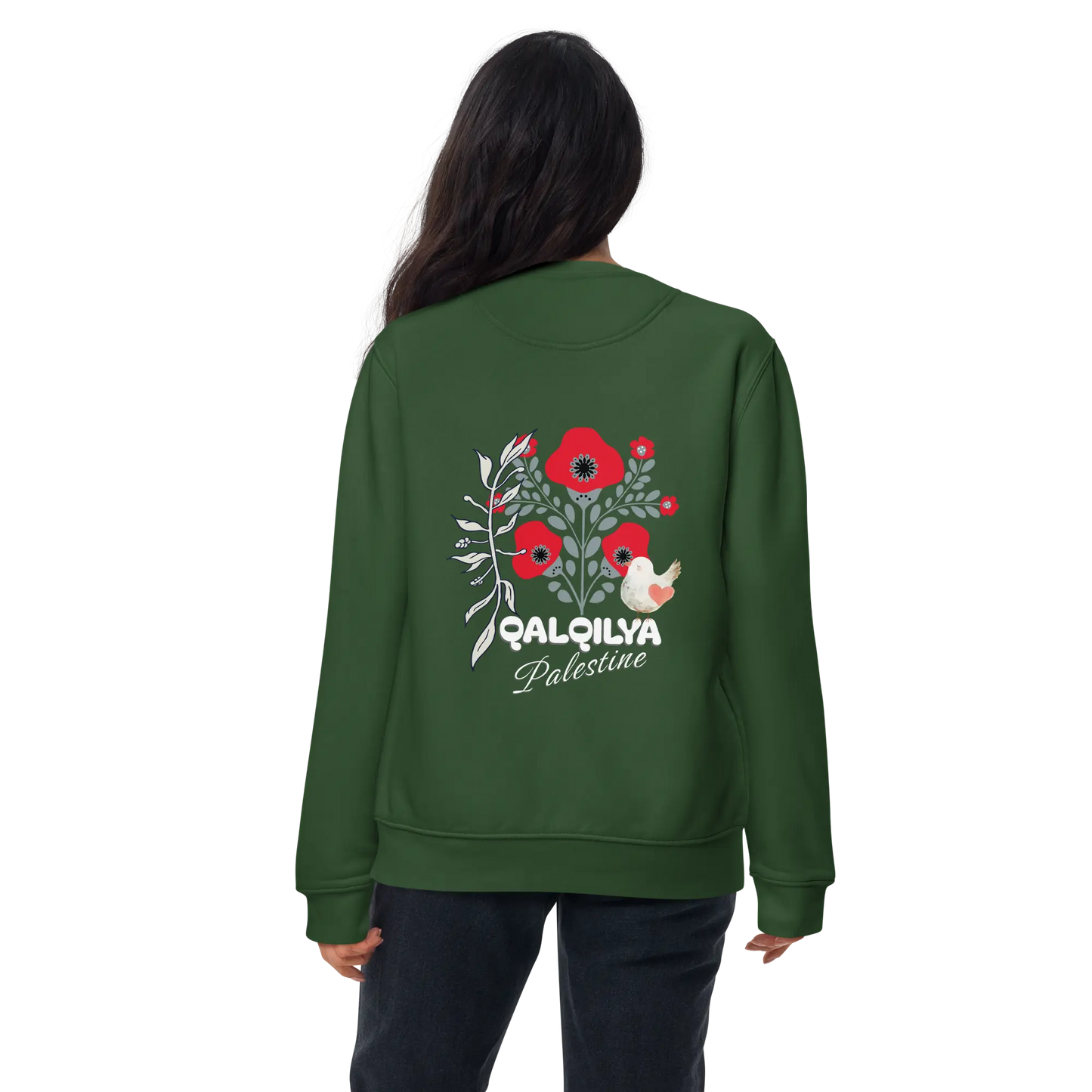 Qalqilya, Palestine Premium Sweatshirt Warrior Ink