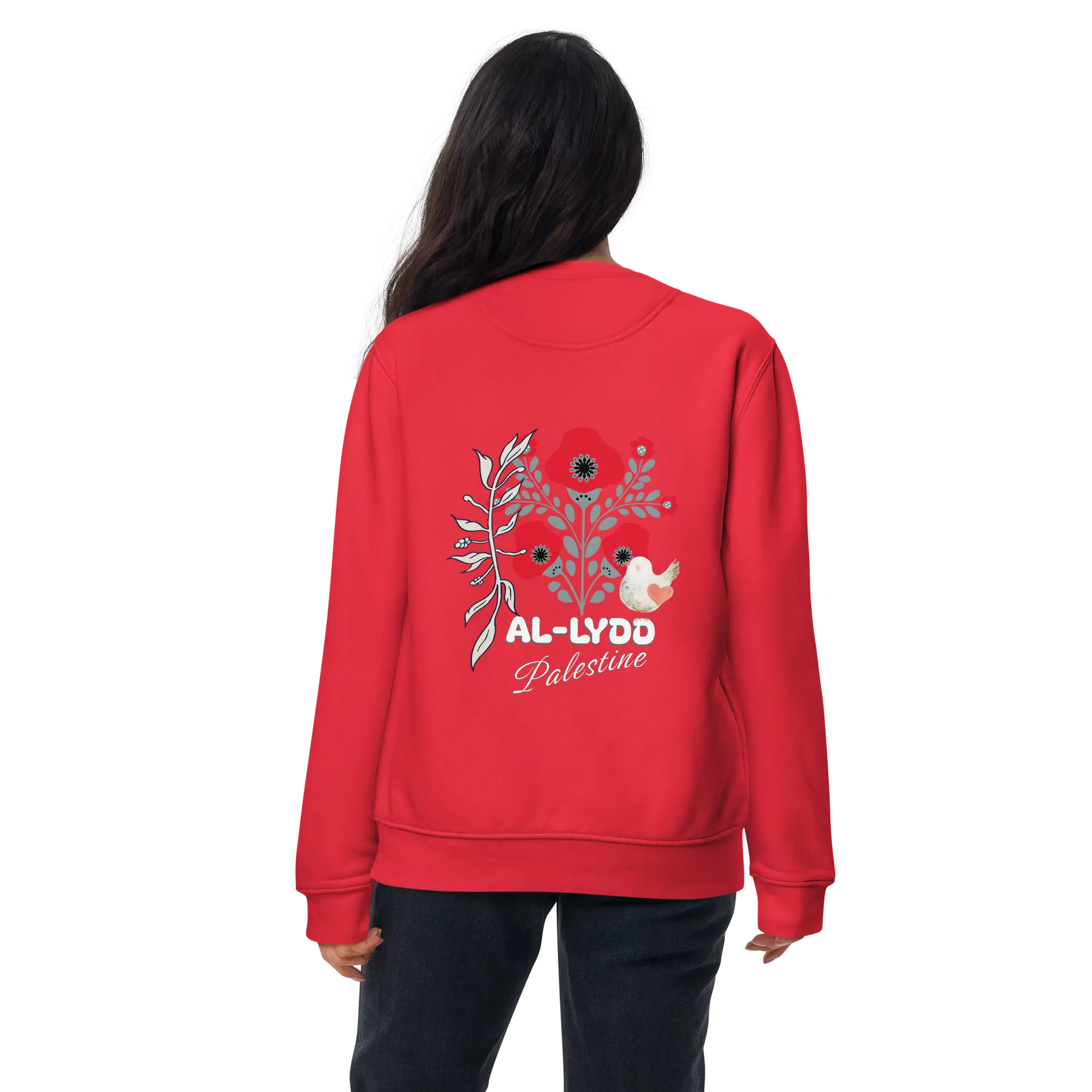 Al-Lydd, Palestine Premium Sweatshirt Warrior Ink