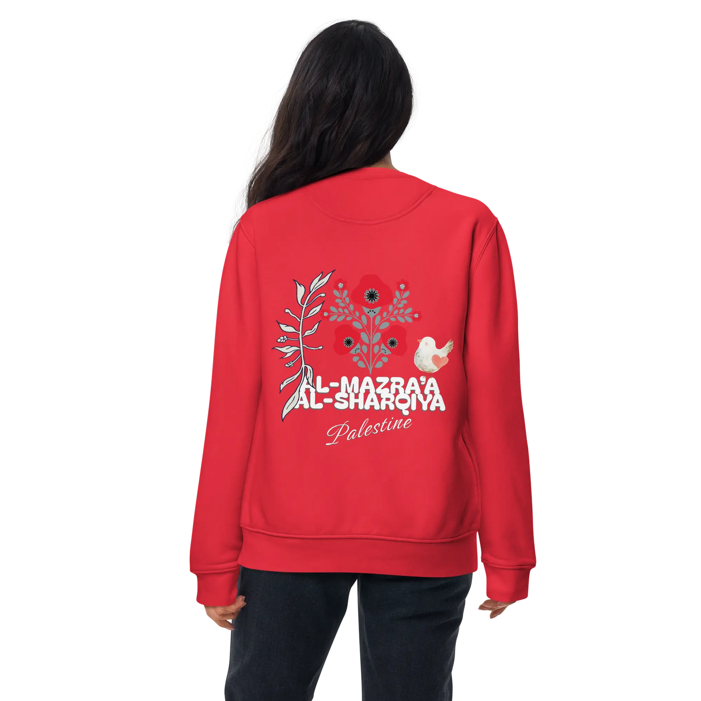 Al-Mazra’a Al-Sharqiya, Palestine Premium Sweatshirt Warrior Ink