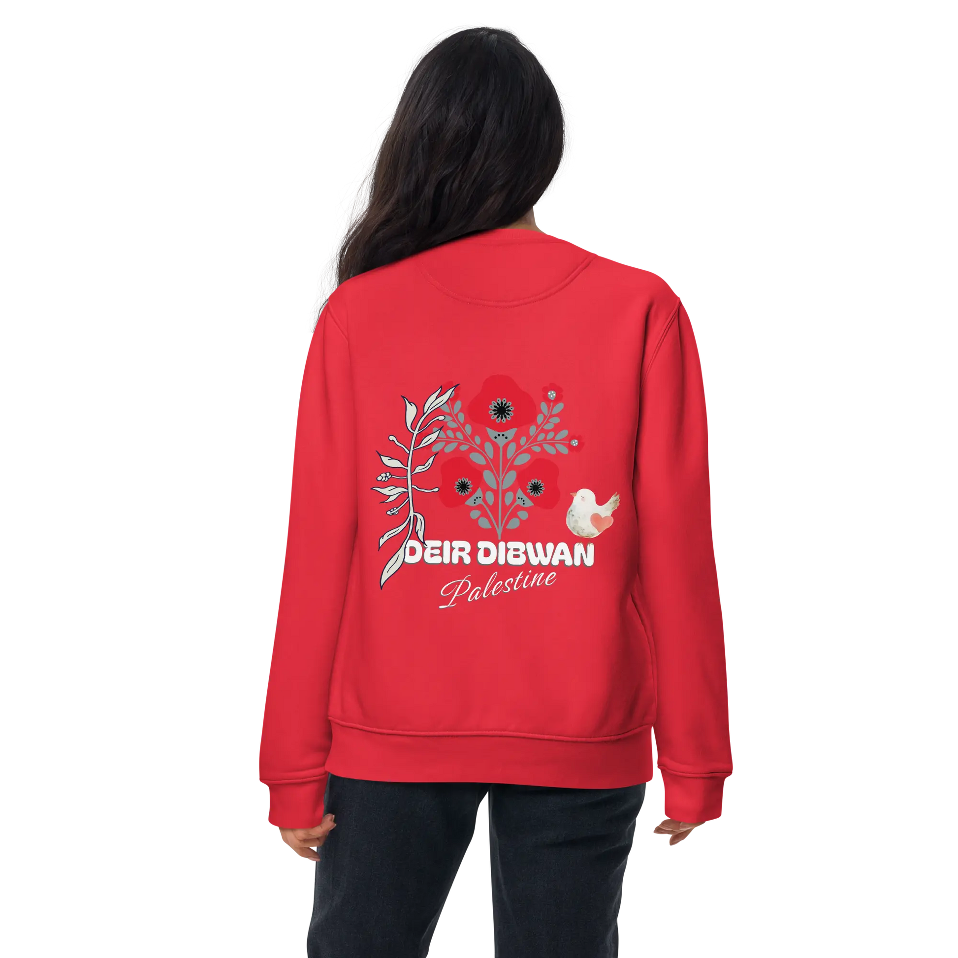Deir Dibwan, Palestine Premium Sweatshirt Warrior Ink