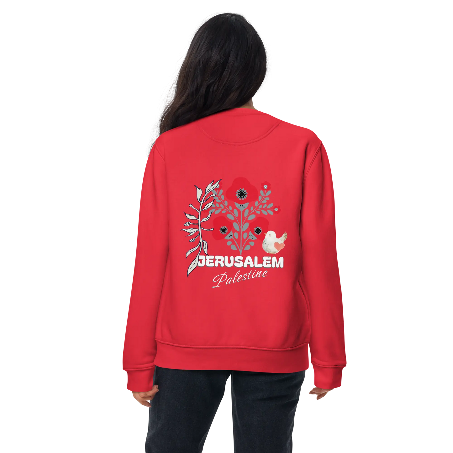 Jerusalem, Palestine Premium Sweatshirt Warrior Ink