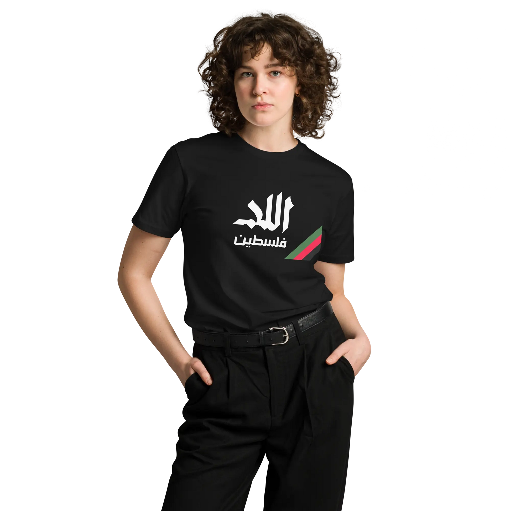Al-Lyyd, Palestine Unisex Premium T-Shirt Warrior Ink
