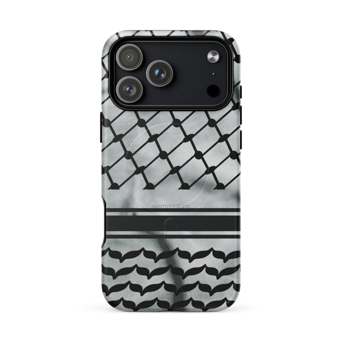 Keffiyeh Pattern iPhone Case by Warrior Ink Apparel