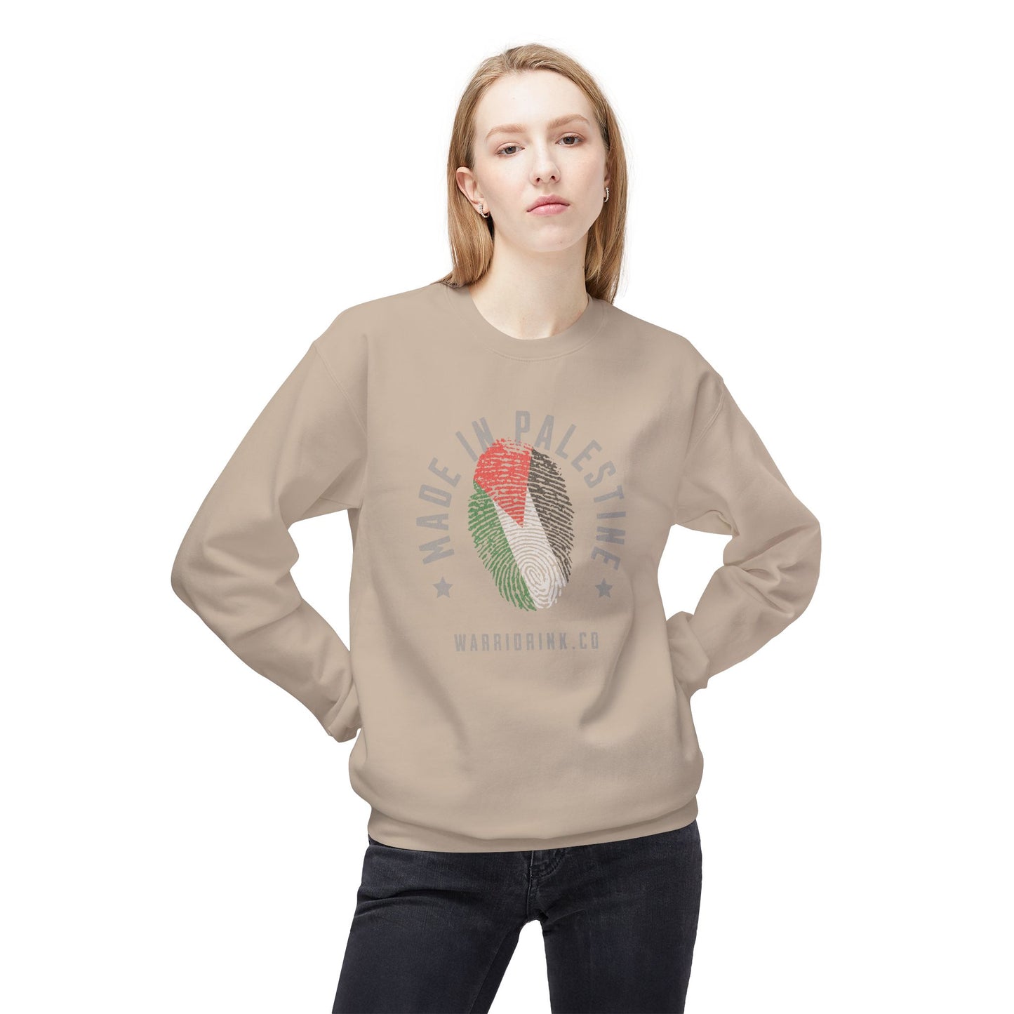 Made In Palestine Fingerprint Sweatshirt