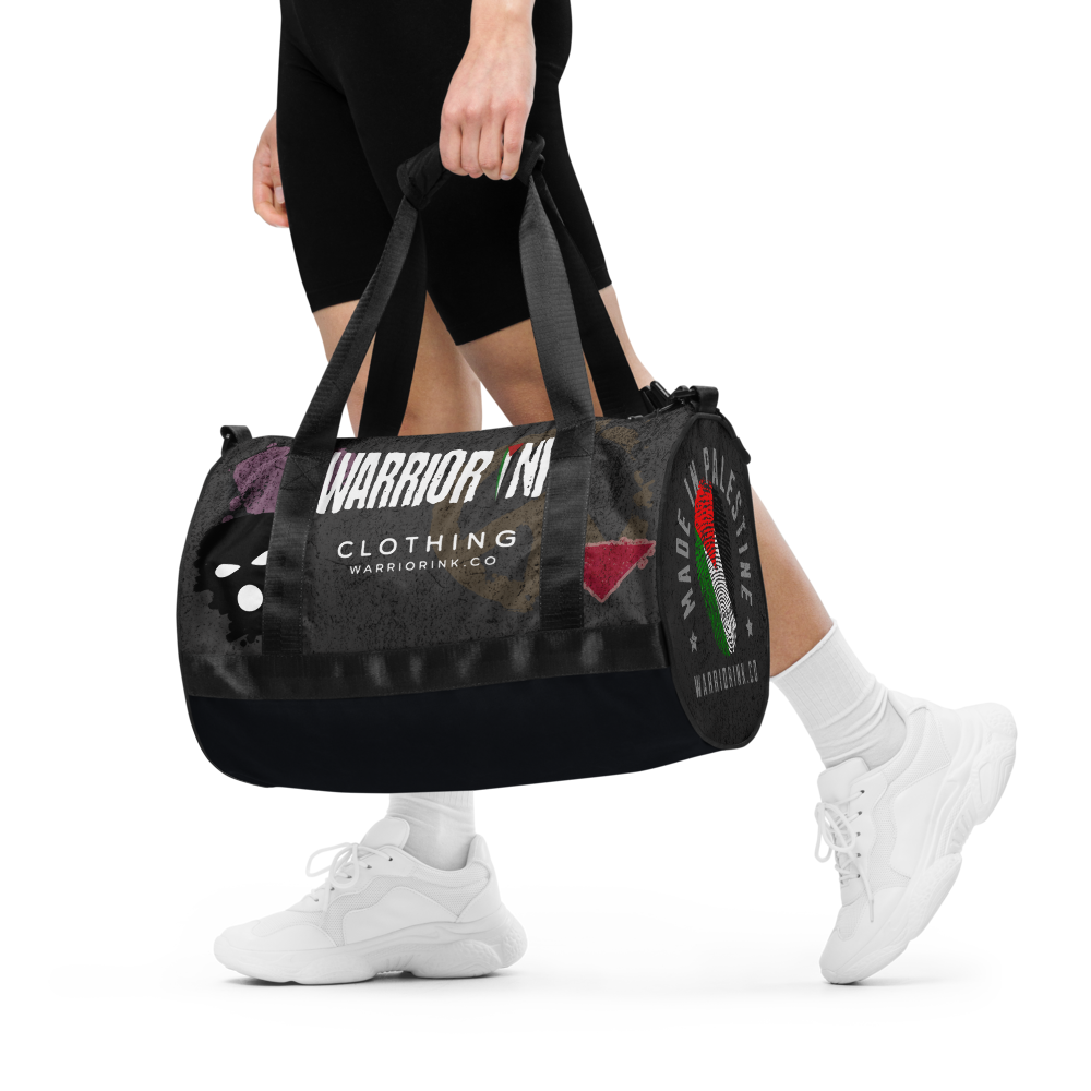 Warrior Ink Gym Bag - Durable, Stylish, and Ready for Action - Palestine