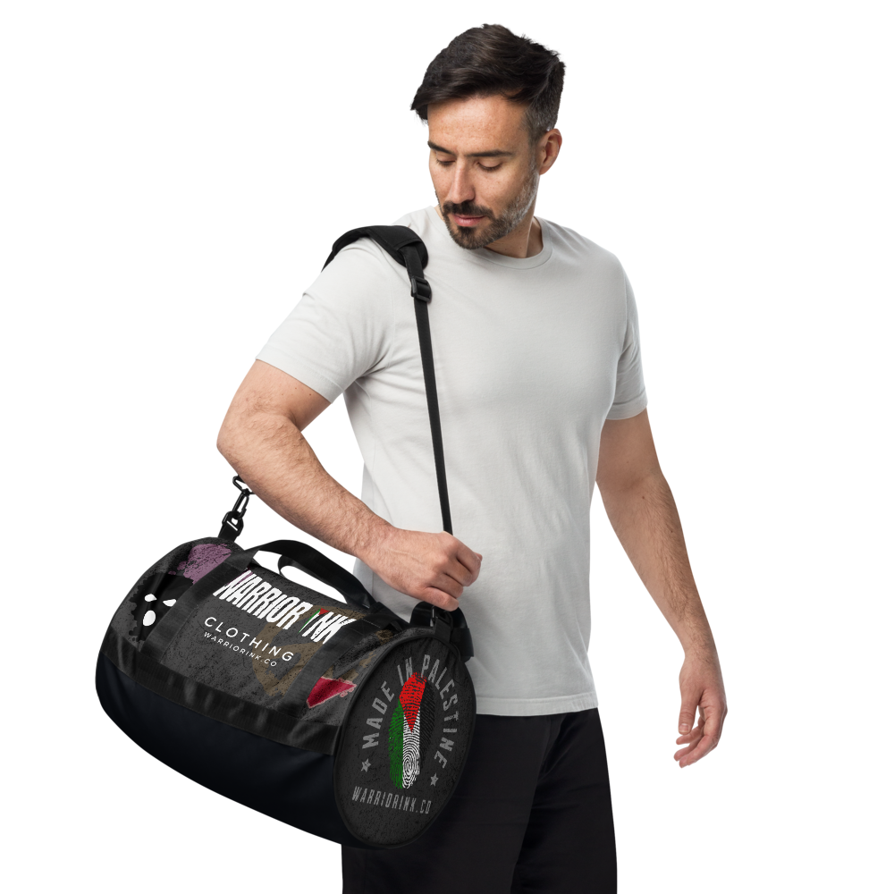 Warrior Ink Gym Bag - Durable, Stylish, and Ready for Action - Palestine