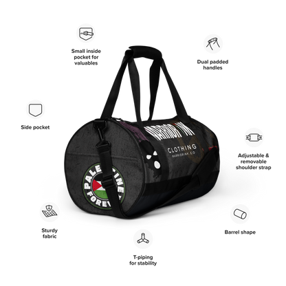 Warrior Ink Gym Bag - Durable, Stylish, and Ready for Action - Palestine