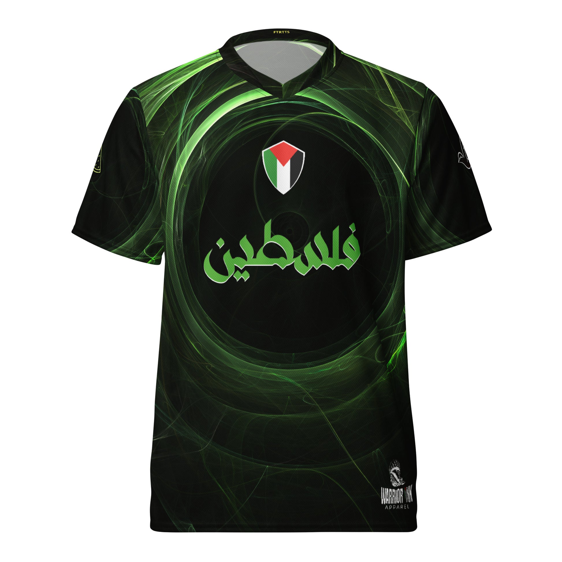 FALASTEEN FC Personalized Palestine Soccer Jersey by Warrior Ink Apparel