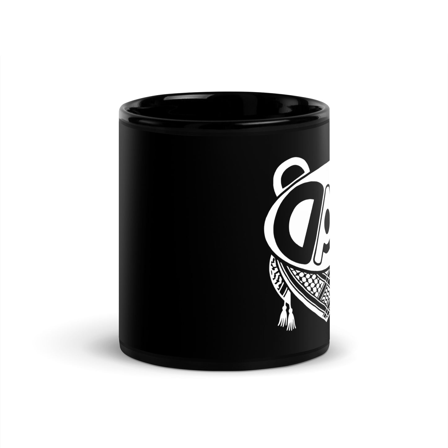 BABA BEAR Palestine Ceramic Mug by Warrior Ink Apparel