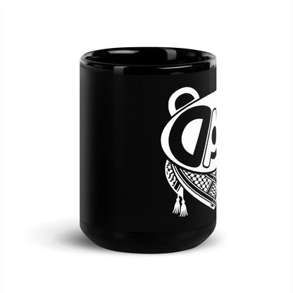 BABA BEAR Palestine Ceramic Mug by Warrior Ink Apparel
