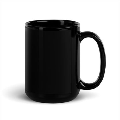 Side view of FREEDOM WINGS Palestine ceramic mug with wing artwork