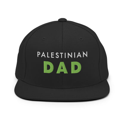 PALESTINIAN DAD Palestine Snapback Cap by Warrior Ink Apparel