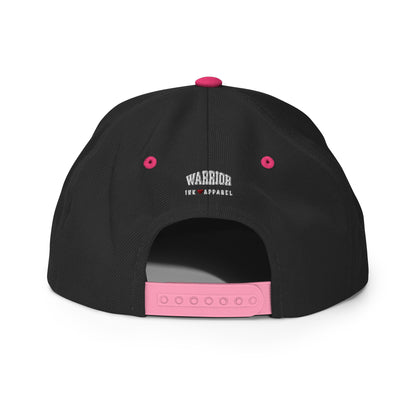 Back view of PALESTINIAN MOM adjustable Palestine snapback cap