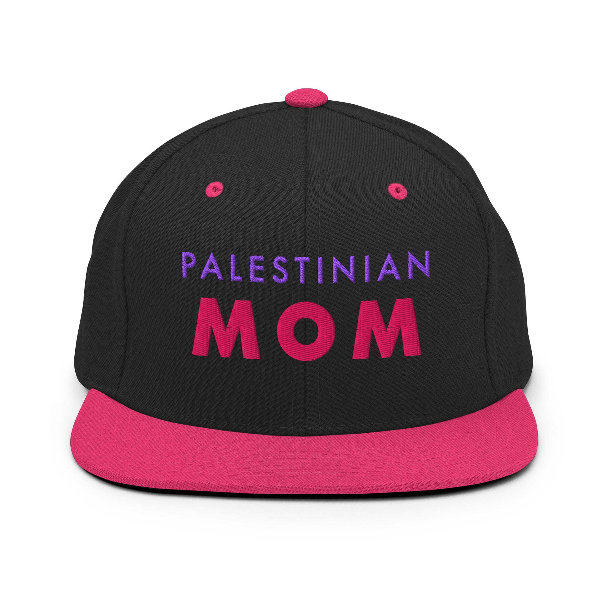 PALESTINIAN MOM Palestine Snapback Cap by Warrior Ink Apparel