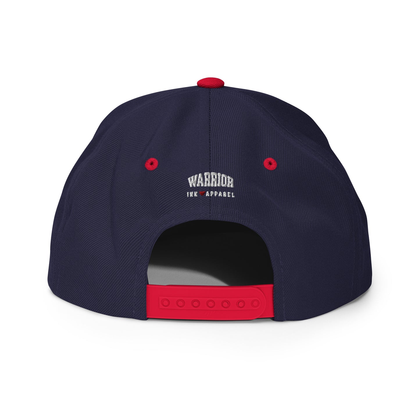 Back view of PALESTINIAN MOM adjustable Palestine snapback cap